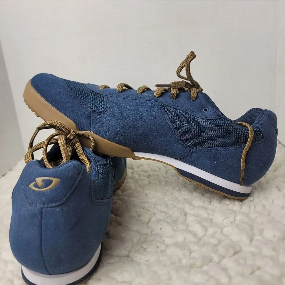 Giro Rumble VR Cycling Shoes EU 48 US 13.5 Blue Vibram SPD MTB Bike